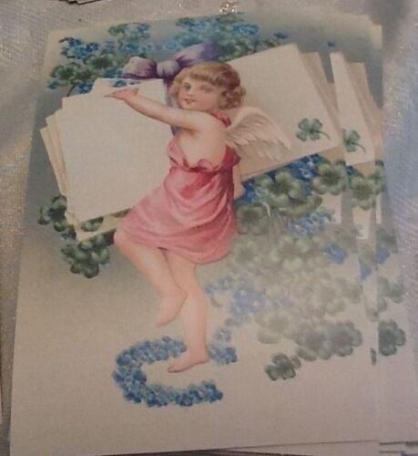 Lot Of (5) Five Victorian Angel Fairy Postcards Creative Horizons 1997 See Pics. - Picture 1 of 7