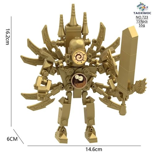 Skibidi Toilet Titan TV Man Speakerman Horror Game Bosses Camara Building Block - Picture 52 of 83