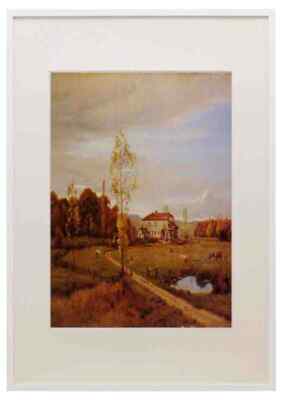 Monchablon Jan Ferdinand Le Petit Moulin Pres Jonvelle Hte Saone A3 A4 Framed P