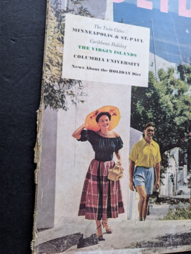 Holiday February 1951 Travel Leisure Magazine St Paul , Virgin Islands - Picture 2 of 10