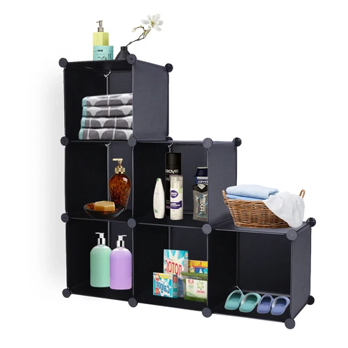 6-Cube Closet Organizer Storage Shelves Cubes Organizer DIY Closet Cabinet New - Picture 9 of 15