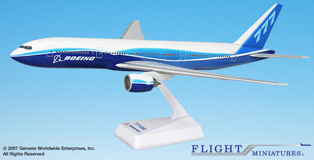Flight Miniatures Boeing Demo 777-200 1/200 Scale Model with