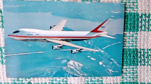 REGULAR SIZE POST CARD # BOEING # 747 SUPERJET EVERETT WASHINGTON - Picture 7 of 12