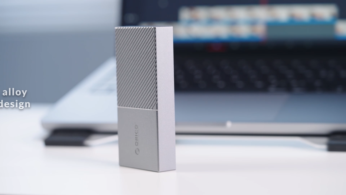 ORICO NVMe SSD Enclosure 40Gbps M.2 sang USB-C Adapter cho NVMe M-Key 4TB SSD 2280, Vỏ SSD ngoài
