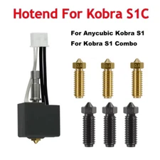 Hotend Kit For Anycubic Kobra S1/S1 Combo Brass Nozzle 3D Printer Accessories