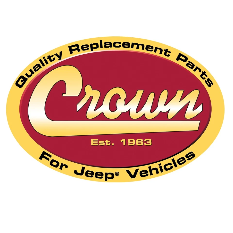 Crown Front Black Seat Belts for 76-81 Jeep CJ5 CJ7 Scrambler Set BELT2B-QTY2 Foto 3 de 4