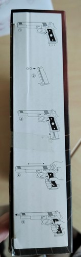 PISTOLET A BILLES SPRING HI CAPA 22CM POUR ENFANTS 0.08 JOULE 29718 AIRSOFT P... - Photo 2/4