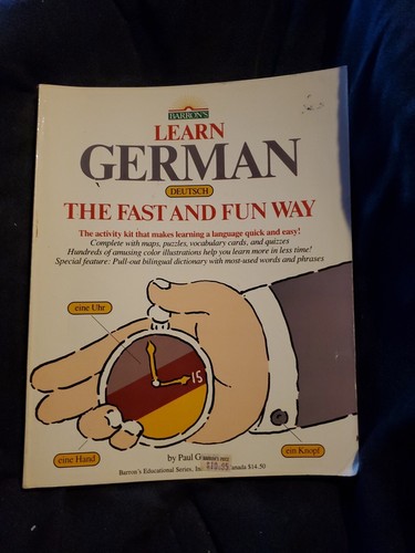 Very Good 'Learn German the Fast and Fun Way' Paul Graves - 1985 PB ...