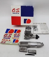 Vintage O.S. MAX Radio Control RC Model Airplane Glow Engine 25FP L3