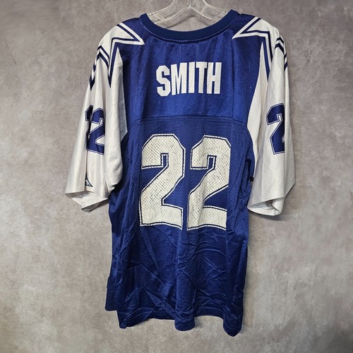 Vintage 90s Apex One NFL Dallas Cowboys Emmitt Smith 22 Jersey Mens XL Stars - Picture 8 of 9