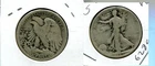 1919 S WALKING LIBERTY SILVER HALF DOLLAR VG 6289S