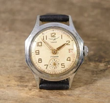 Mid Century Men's Watch Chaika - Vintage Mechanical USSR Wrist Watch from 1950s