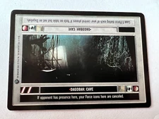 Star Wars CCG Dagobah Limited Dagobah: Cave FS Eligible Dollar Rare