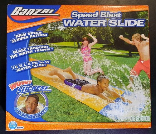 Banzai Speed Blast Water Slide Slip N Slide New in Box
