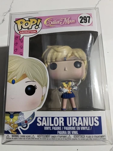 Funko POP! Sailor Moon Sailor Uranus #297 Collectible Vinyl Figure w/ Case