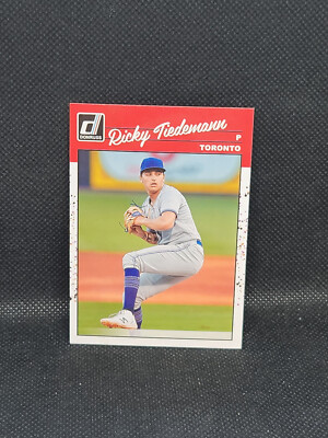 2023 Donruss #249 Ricky Tiedemann REVERSE IMAGE VARIATION SP (E13)