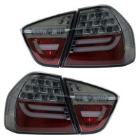 Led Lightbar RüCkleuchten Set FüR Bmw E90 Limo Bj. 2005-2008 Smoke