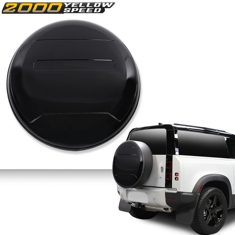 Wheel Spare Tyre Tire Cover Fit For 2020-2023 Land Rover Defender Foto 2 de 4