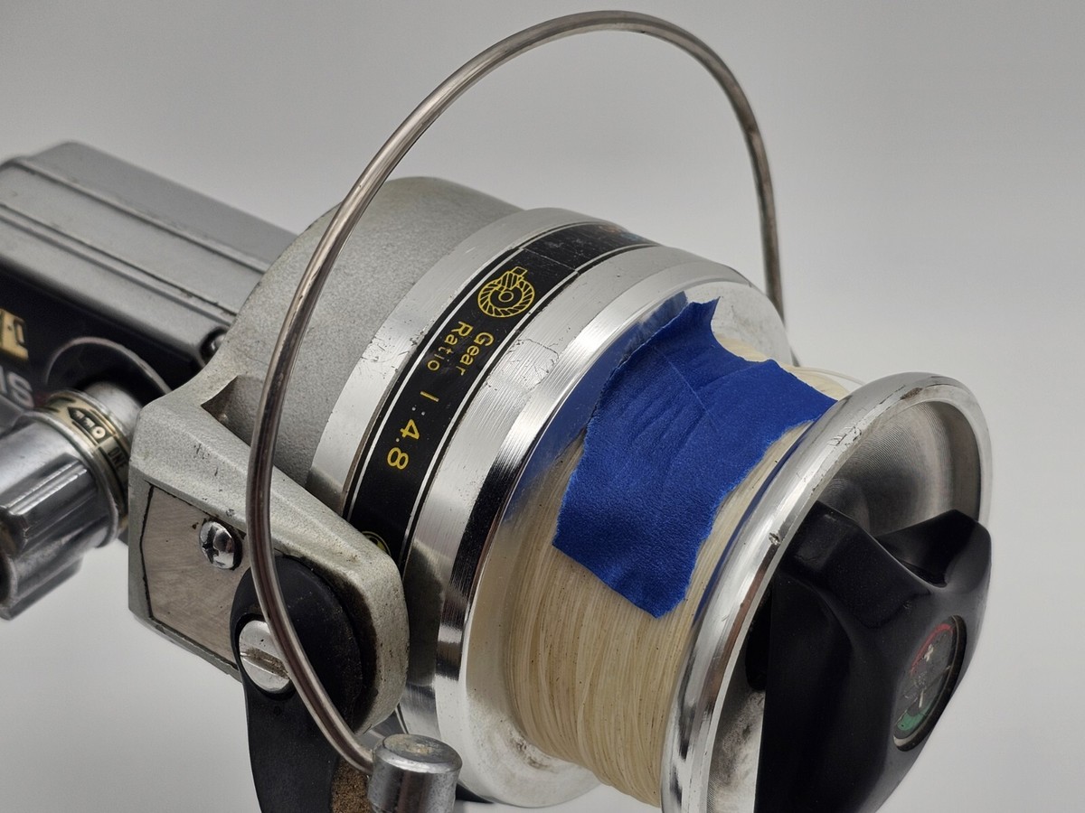 リール Stream Line SL4 MADE IN USA Vintage D.A.M SL4 Deep Sea Fishing Reel Spool Silver Japan | eBay