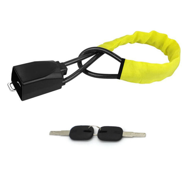 Retractable Anti theft Car Steering Wheel Lock Buckle Auto Accessories W/2 Keys
