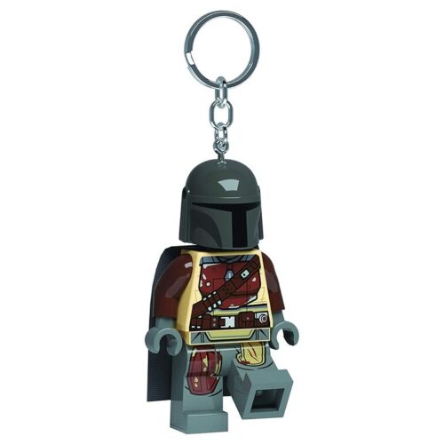 Star Wars LEGO The Mandalorian Schlüsselanhänger mit Mini-Taschenlampe - NEU - Imagen 1 de 4