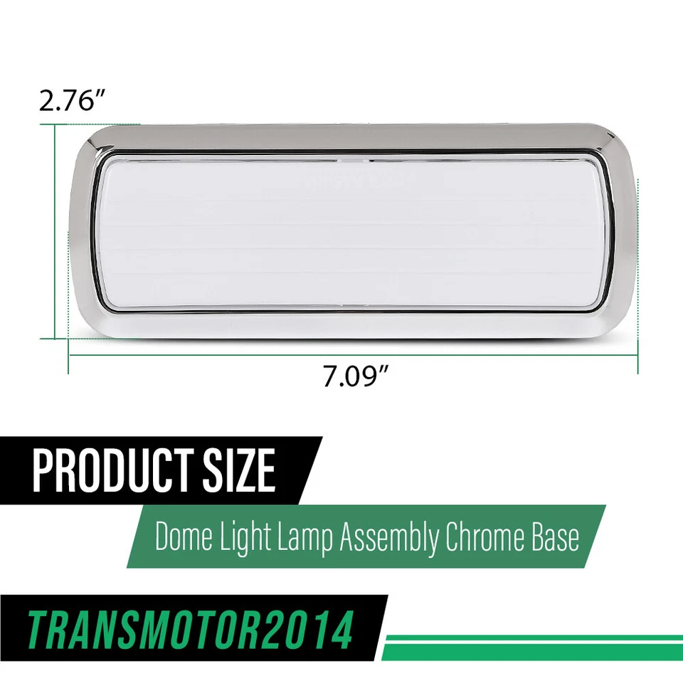 Conjunto de lámpara de luz cromada apta para camioneta Chevy GMC 1960-72 C/K 10 20 30 Foto 3 de 4