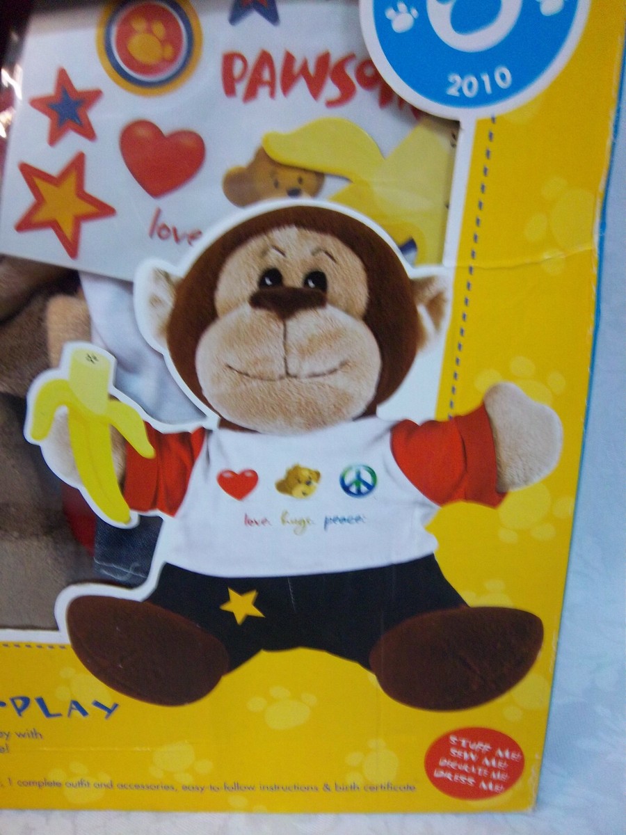 ビルドアベアー build a bear 猿 モンキー monkey Smiley Monkey Stuffed Animal | Build-A-Bear®