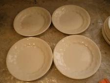 IRONSTONE ROYAL STAFFORDSHIRE WILKINSON WHEAT PLATES 6" LOT OF 4