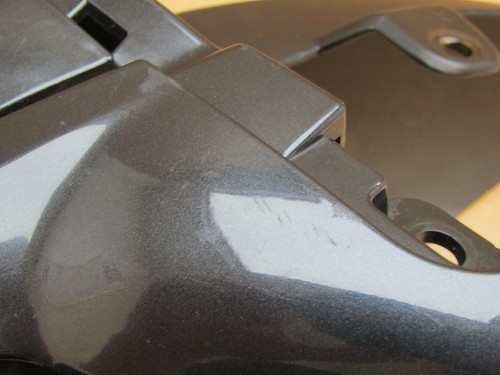 Benelli tornado naked T 125 2017 9,198 miles front mudguard assembly (13884) - Picture 19 of 23