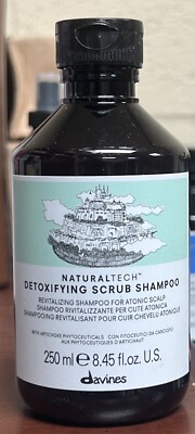 Davines Detoxifying Scrub Shampoo Atonic Scalp 8.45 OZ