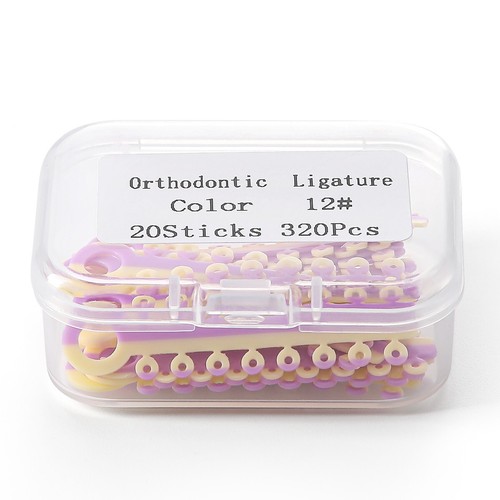 AZDENT Dental Orthodontic Ligature Ties Elastic Rubber Bands Latex For Brackets - Picture 101 of 118