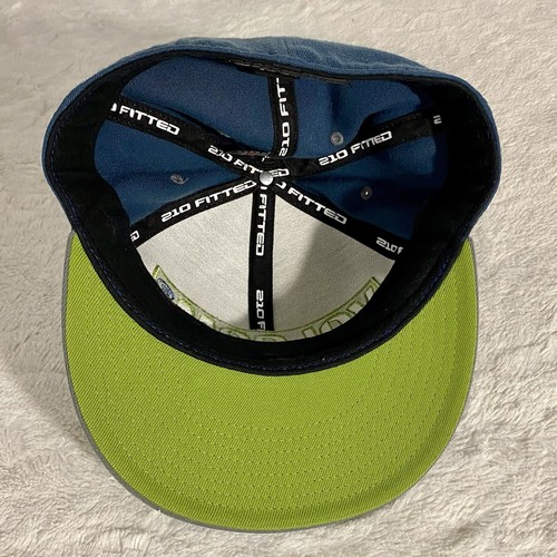 Volcom Fitted Stretch Cap Baseball Hat Size 6 7/8 - 7 1/4 Acrylic-Wool Blend - Picture 5 of 8