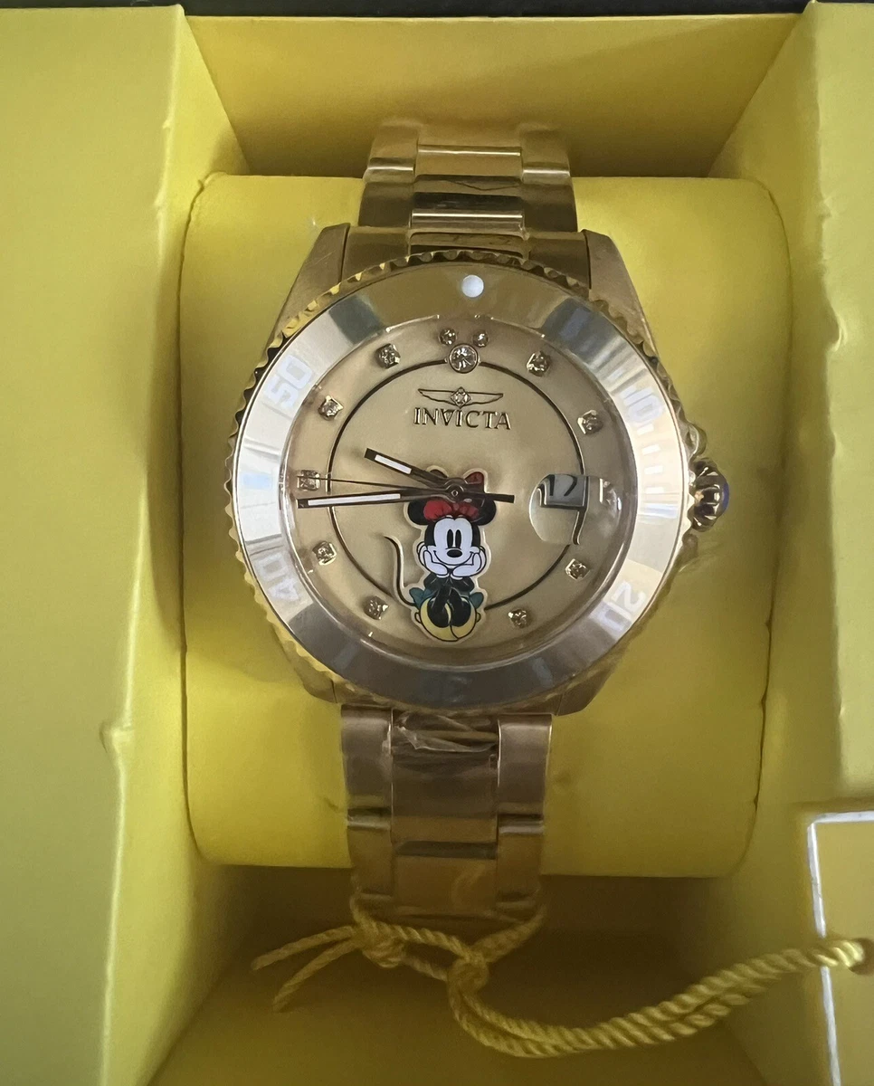 Invicta minnie mouse online watch limited edition