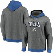 Tampa Bay Lightning Fanatics Signature Fleece Pullover Unisex True Classics XL