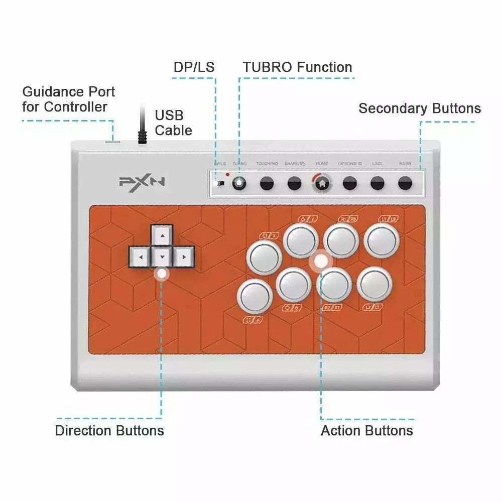  PXN Arcade Fight Stick, X8 Street Fighter Arcade Game