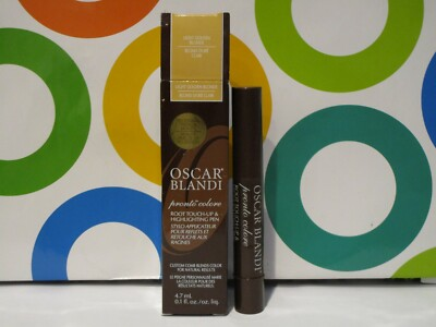 #ad OSCAR BLANDI PRONTO COLORE ROOT TOUCH UP LIGHT GOLDEN BLONDE 0.1 OZ BOXED $14.80