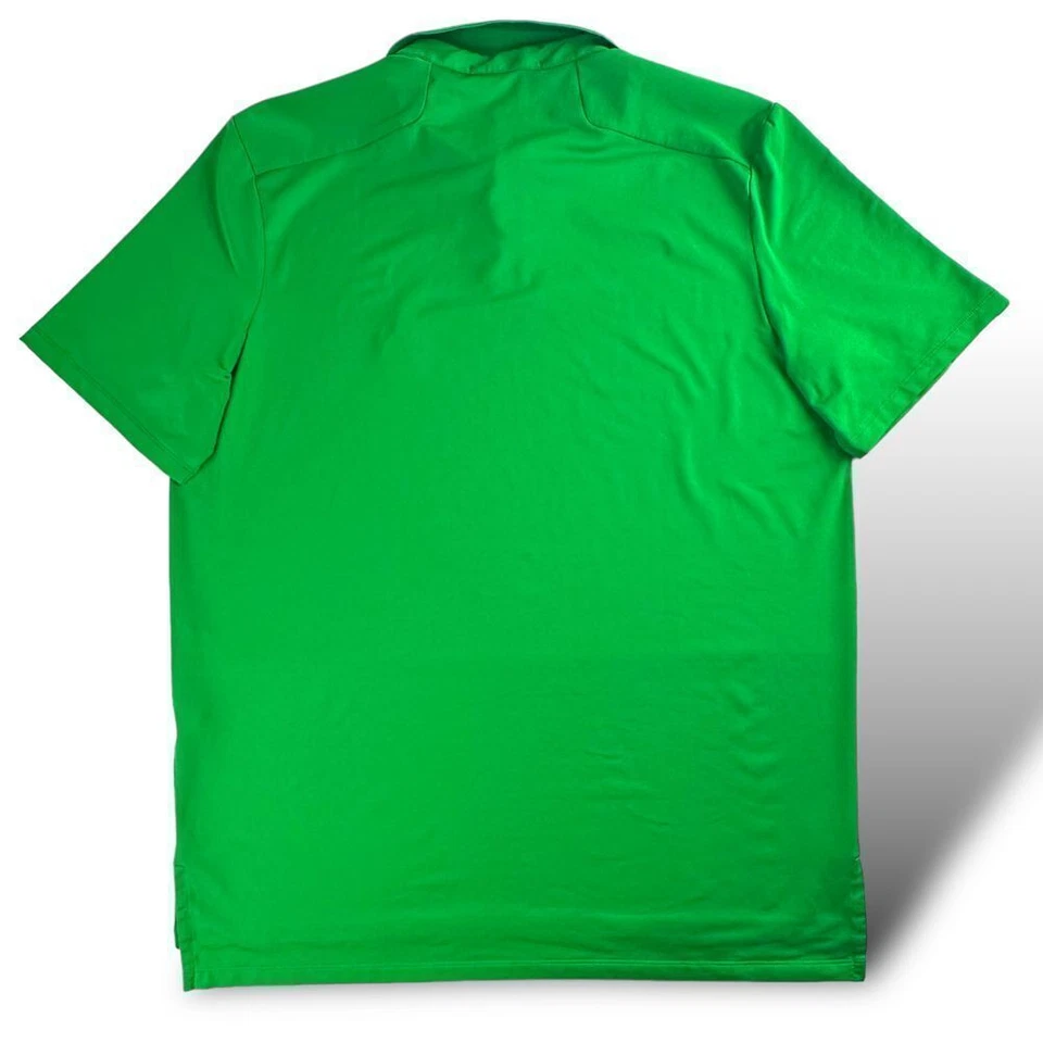 RLX Ralph Lauren Performance Polo Shirt Mens Size Large Green Golf Stretch EUC - Image 3 of 4