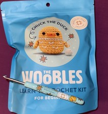 Woobles Chuck The Duck Limited Edition Missouri Star Crochet Special Hook NEW