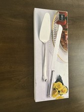 Mikasa Classico Satin Wedding Cake Knife & Server Dessert Stainless Set Korea