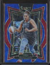 2025 Panini WNBA Select BRIONNA JONES #18 Blue Scope Prizm /199 Dream JA233