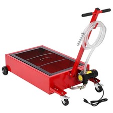 Low Profile Oil Drain Pan 20 Gallon Oil Drain Pan With Electric Pump Large Low Profile Oil Drain Pan 20 Gallon Oil Drain Pan With Electric Pump Large