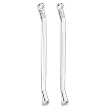 2pcs 45-Degree Offset Box End Wrench 6mm x 7mm Metric Double Box End Wrench