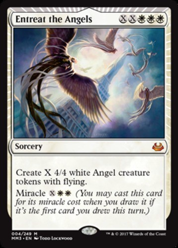 1x Entreat the Angels - Foil Light Play MTG Magic - Kid Icarus -