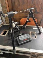 Indoor Bicycle Cycle Turbo Trainer - Minoura Ride B60 + Riser Block