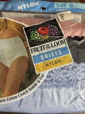 Vintage Women  s Fruit of the Loom Nylon Briefs
