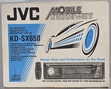 Current JVC KD-SX650 marketplace offer
