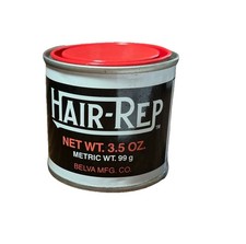 Belva Hair-Rep All Purpose Hair Beautifier Madam Belva's Pomade VTG Retired