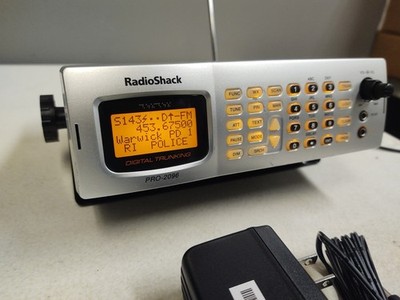 RadioShack Pro-2096 Digital Trunking Scanner Tested w/ Power