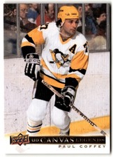 Paul Coffey 2020-21 SP Signature Edition Legends UD Canvas #C-14 Pittsburgh