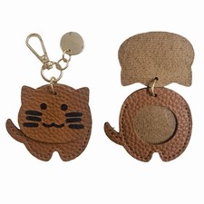 Pet Hair Storage Keychain, Cat Fur Keepsake Bag Charm,Pet Memorial Gift Keyri...